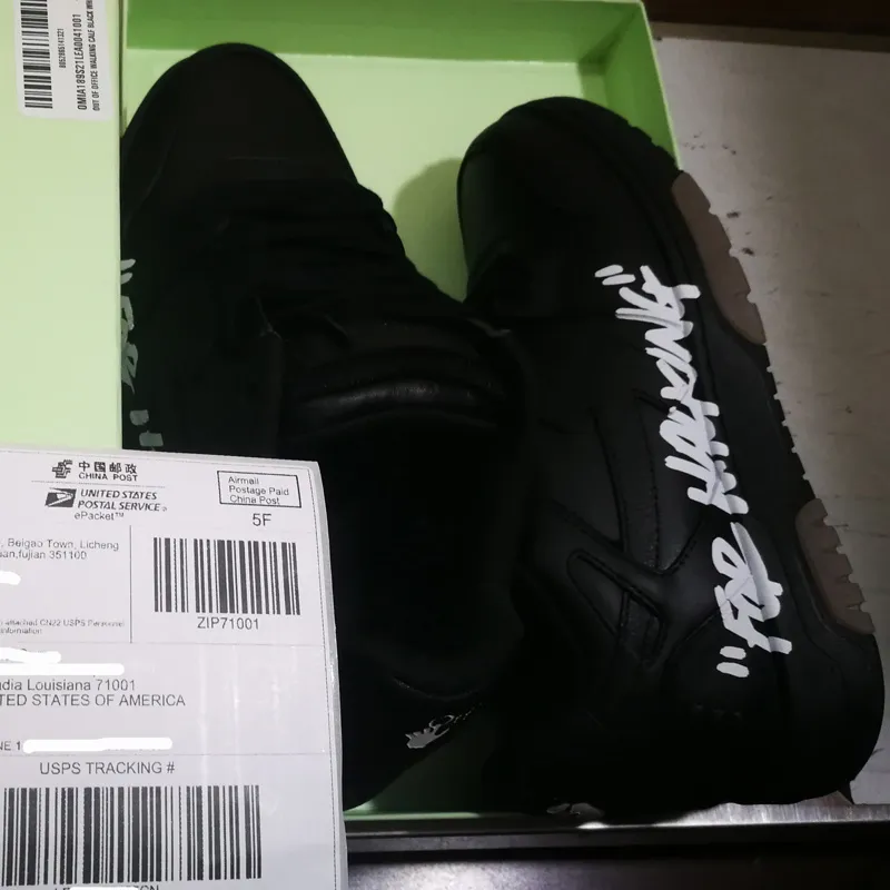 Delivery Status Post Office Sneakers TOP Out Of Office Sneaker