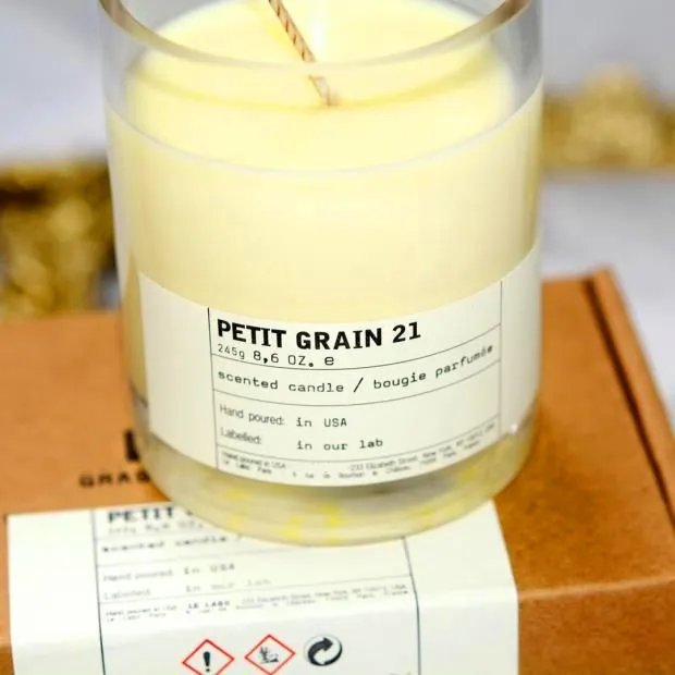 Authentic Le Labo Petit Grain 21 Scented Candle - 8.6oz / 245g, Hand Poured, New In Box