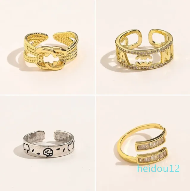 Anneaux de mariage Europe et Amérique Style de mode Lady Love Rings Femmes Bijoux de mariage Fournitures Plaqué Cuivre Doigt Réglable Bague À Ongles en gros