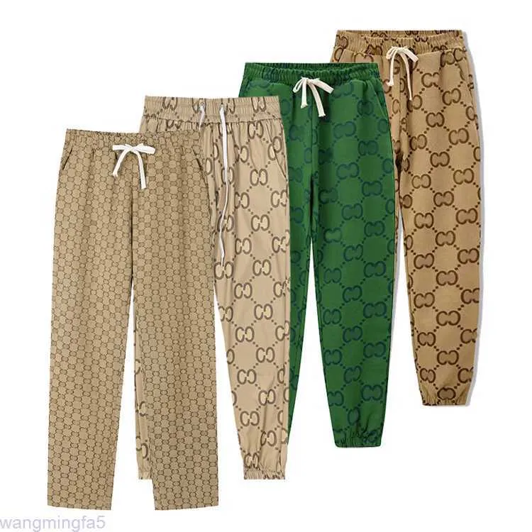 Wwzs Diseñador Pantalones para hombres Mujeres de lujo Calidad Letra clásica g Ocio Movimiento al aire libre Moda de venta al por menor Joggers Runnin