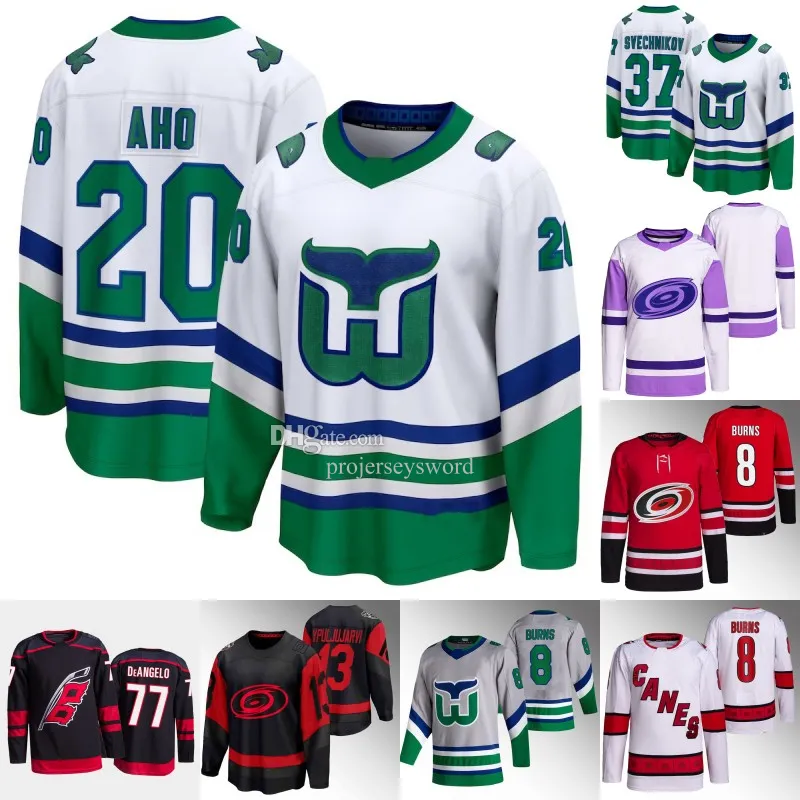 Carolina hurricanes green jersey