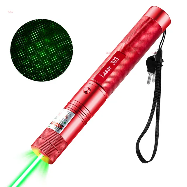 Puntero Láser Verde Potente, Luz Láser De Alta Potencia, 532nm, 5mw, Pluma  Láser Visible, Fósforos Ardientes De 3,46 €