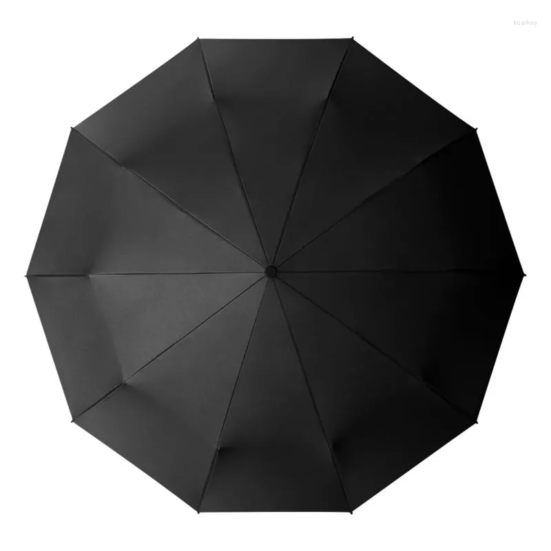 Guarda-chuvas Automático guarda-chuva grande masculino de sol dobrável protetor UV forte à prova de sol, uso duplo feminino à prova de sol