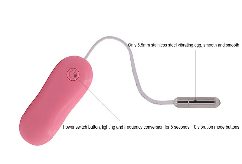 Vibrateur Urétral En Acier Inoxydable Avec 10 Modes De Vibration_voghion.com