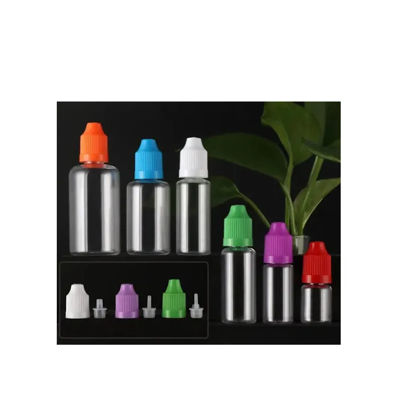 ボストンラウンド3ML 5ml 10ml 15ml 20ml 30ml 50mlペットハードクリアプラスチックインクボトル