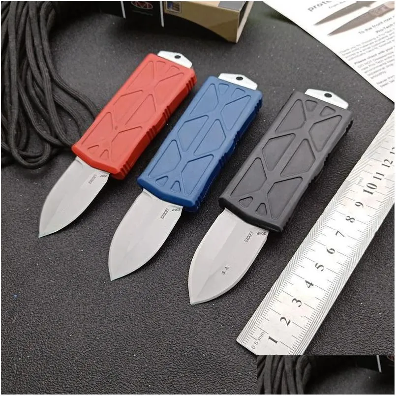 Knife Ut-Combat Mini Flyingfish Wallet Knives 5Cr13 Blade Zinc Aluminum Alloy Handle Tactical Hunt Camp Self-Defense Rescue Pocket Kni Otaqb