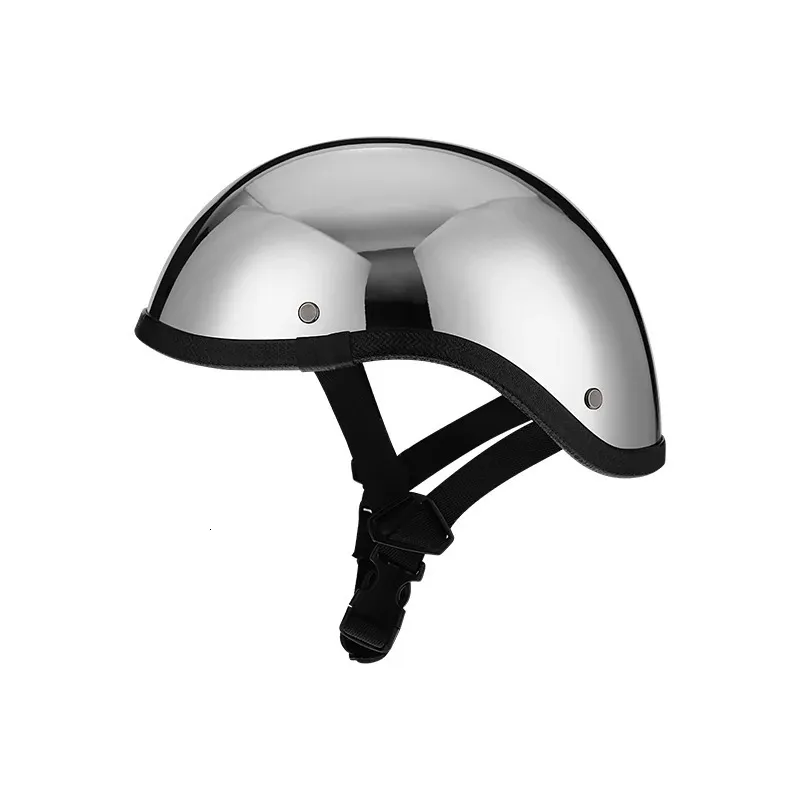 Cykelhjälmar Cholo Style Capacetes Para Moto Motorcykel Half Helmet Open Vintage Motorcykel Biker Riding Scooter Cruiser 231113