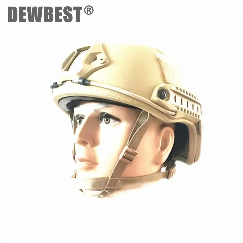 戦術ヘルメットDEW NIJ IIIA FAST 100 ARAMIDレベル軍事高度な戦闘ヘルメット231113