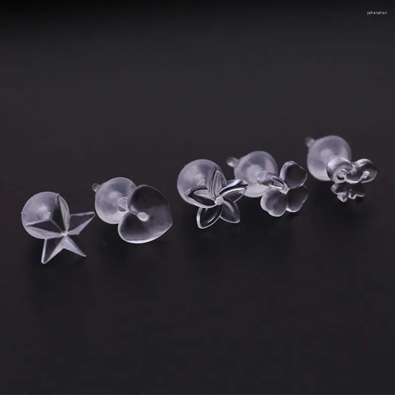 Hypoallergenic Plastic Earrings  Ear Stud Earrings Transparent