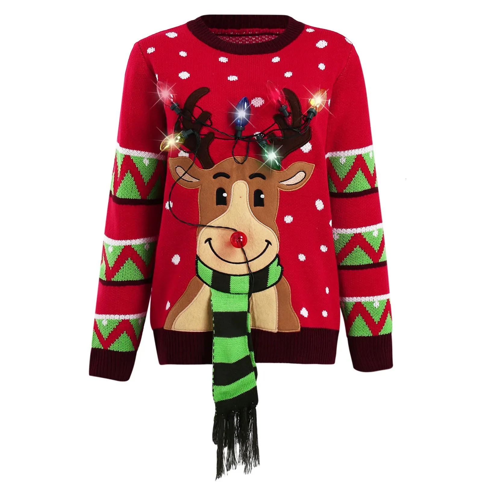 Pull De Noël Drôle Pour Femme – Sweat-shirt Imprimé Humoristique, Col Rond, Taille S à 3XL – Idéal Fêtes Et Soirées à Thème