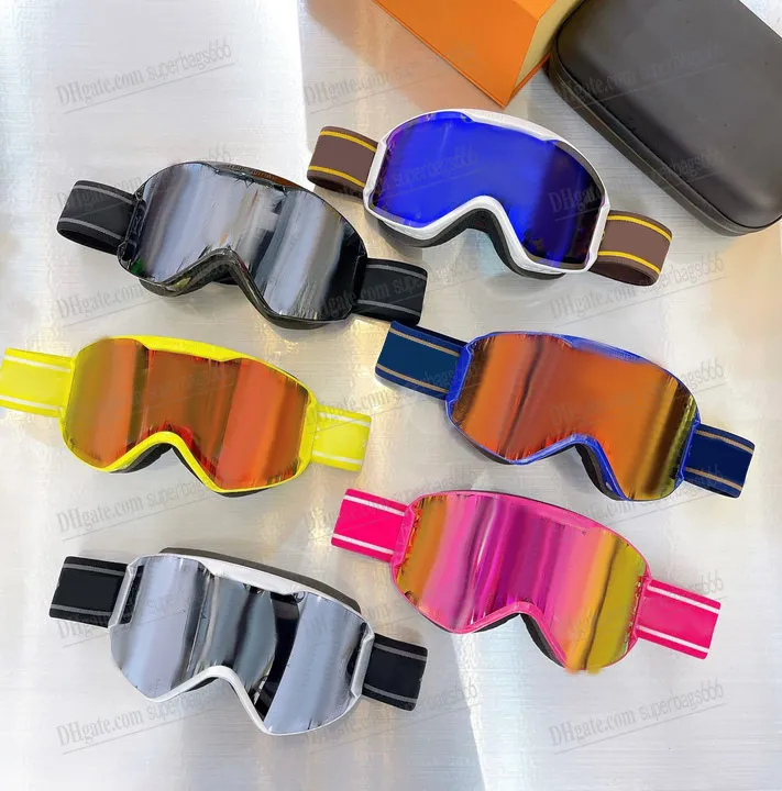 Skibrille leichte Snowboardbrille Photochrome Herren Damen Skibrille UV-Schutz für Schneemobil Allwetter-Schneebrille Mehrere Stile