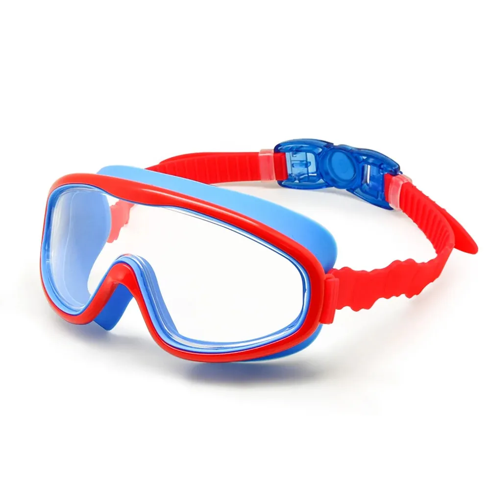 Lunettes de natation pour enfants de 3 à 8 ans, Vision large, Anti-buée, Anti-UV, masque de plongée en apnée, bouchons d'oreille, Sports de plein air, 231113