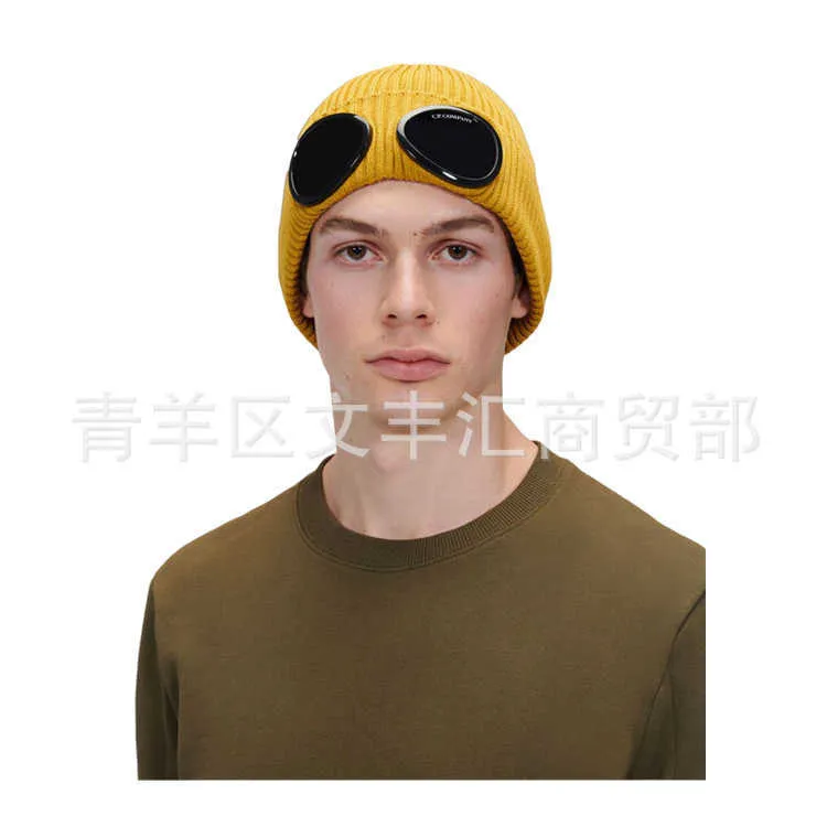 New Autumn and Winter Knitted Hat Men's and Women's Outdoor Warmth Korean Couple Knitted Hat Fashion Brand Knitted hat