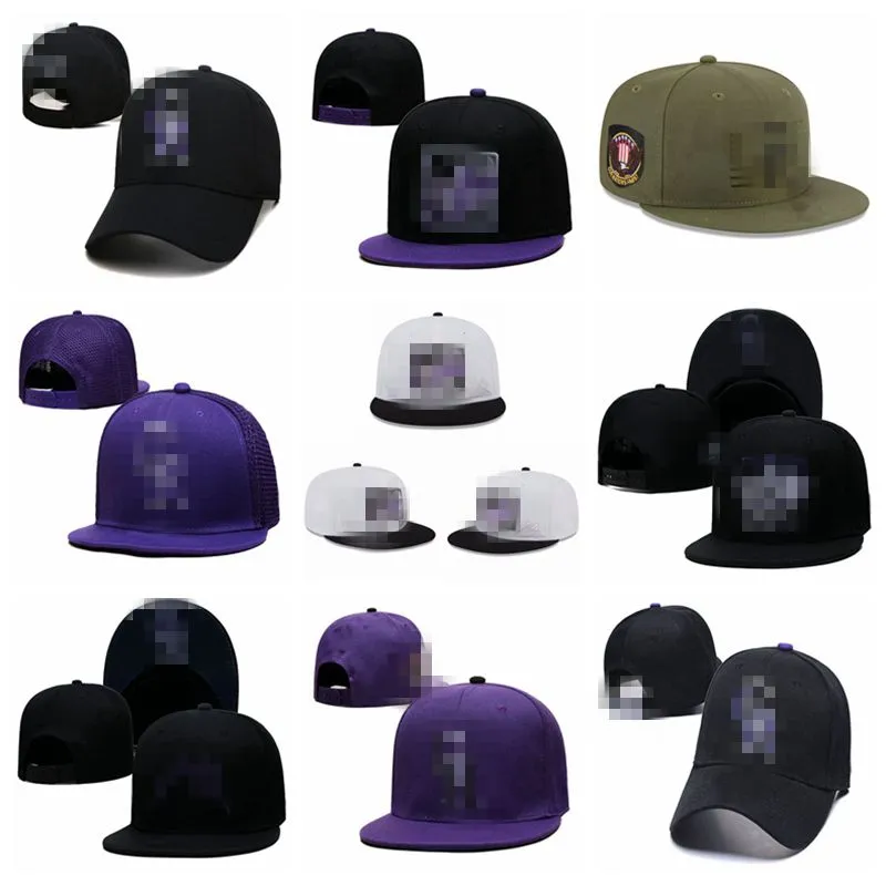 Rockieses-CR letter Baseball Caps sportbeen Hiphop gorras botten Mannen Vrouwen Verstelbare Snapback Hoeden