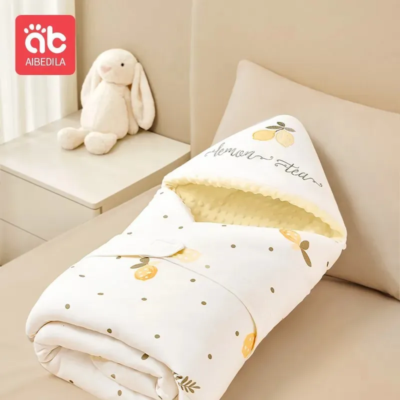 Sacos de dormir AIBEDILA Itens para bebês Saco de dormir de inverno para crianças Swaddle Sacos de dormir para bebês nascidos acessórios infantis para crianças 231114