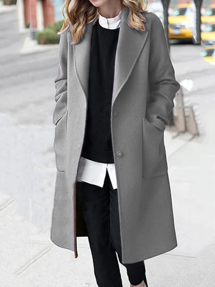 ジャケット・アウター loose wool blend soutien collar coat Soutien Collar Coat | UNIQLO US