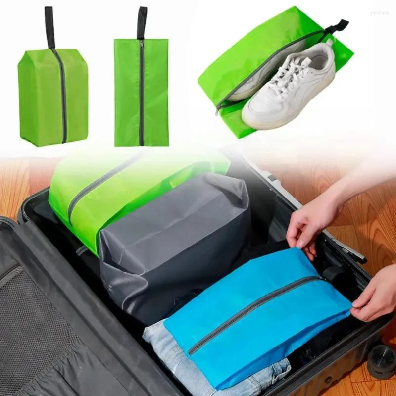 Travel storage bag waterproof and dustproof portable travel shoe