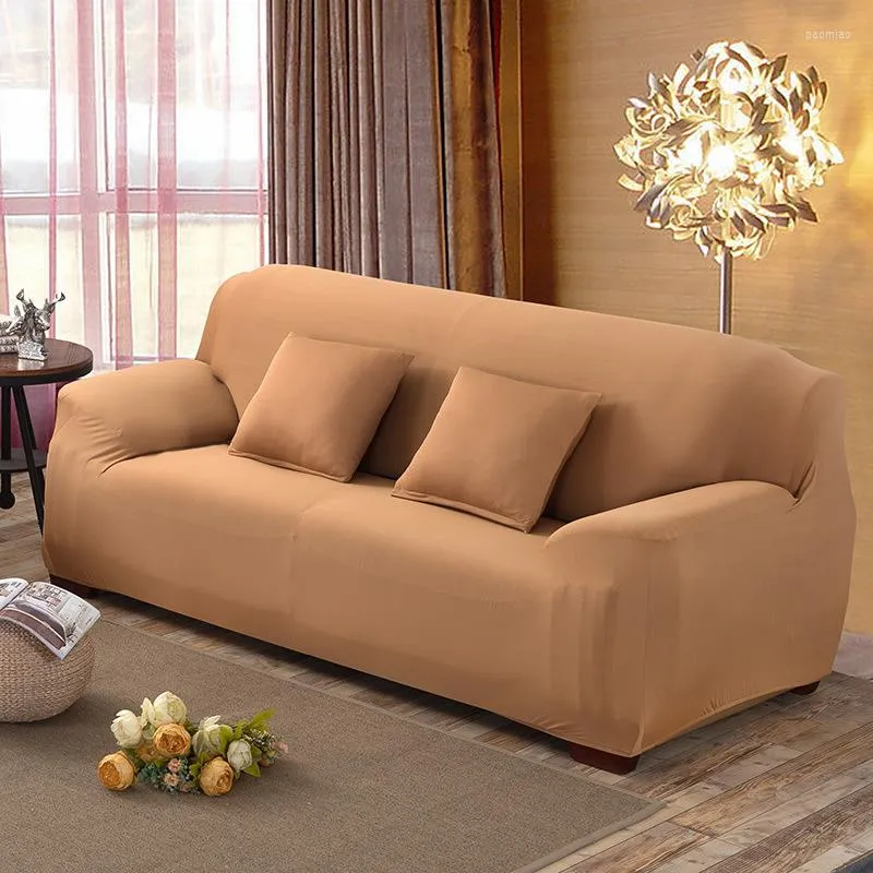 Pokrywa krzesełka 2023 Casual Solid Color Elaste Lightweight All-inclusive Pył Pulf Sofa Cover