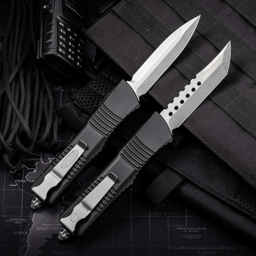 Knife Tech Micro OTF Blade 60HRC Hardness Aluminum Alloy Handle Outdoor Camping Self Defense Fruit 25A11