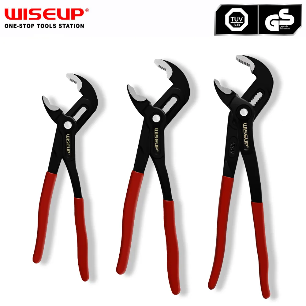Heavy Duty Adjustable Pipe Wrench Set - Multifunctional Plumbing Tool ...