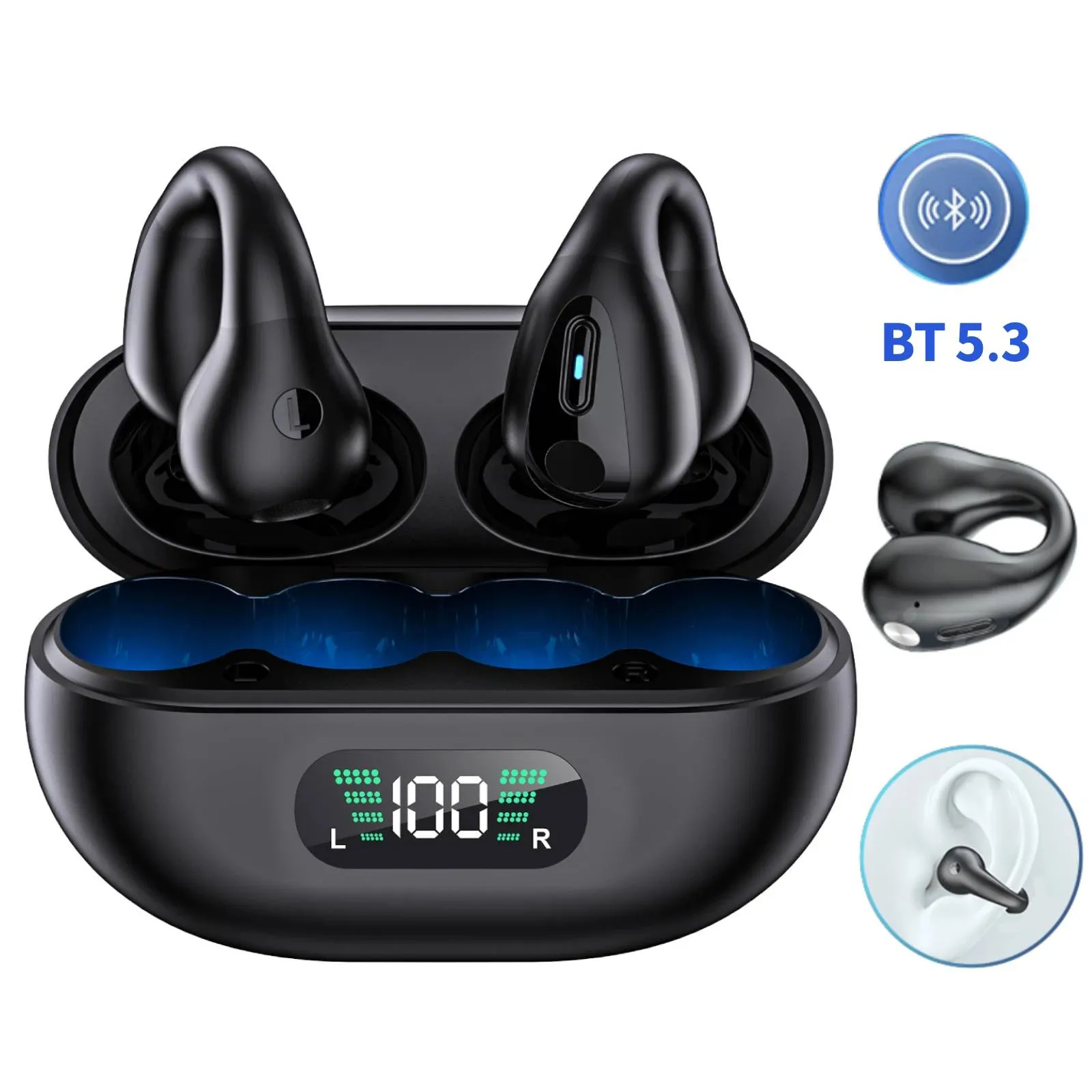 Ambie Oreillettes Bluetooth Sans Fil Pour Ambie Sound, écouteurs, Casque,  Boucle D'oreilles - Prix pas cher