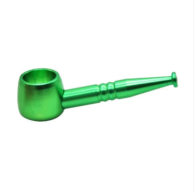 ACOOK tobacco pipe 85mm Metal Detachable pipe Aluminum Cigarette holder Creative Pipe with filter