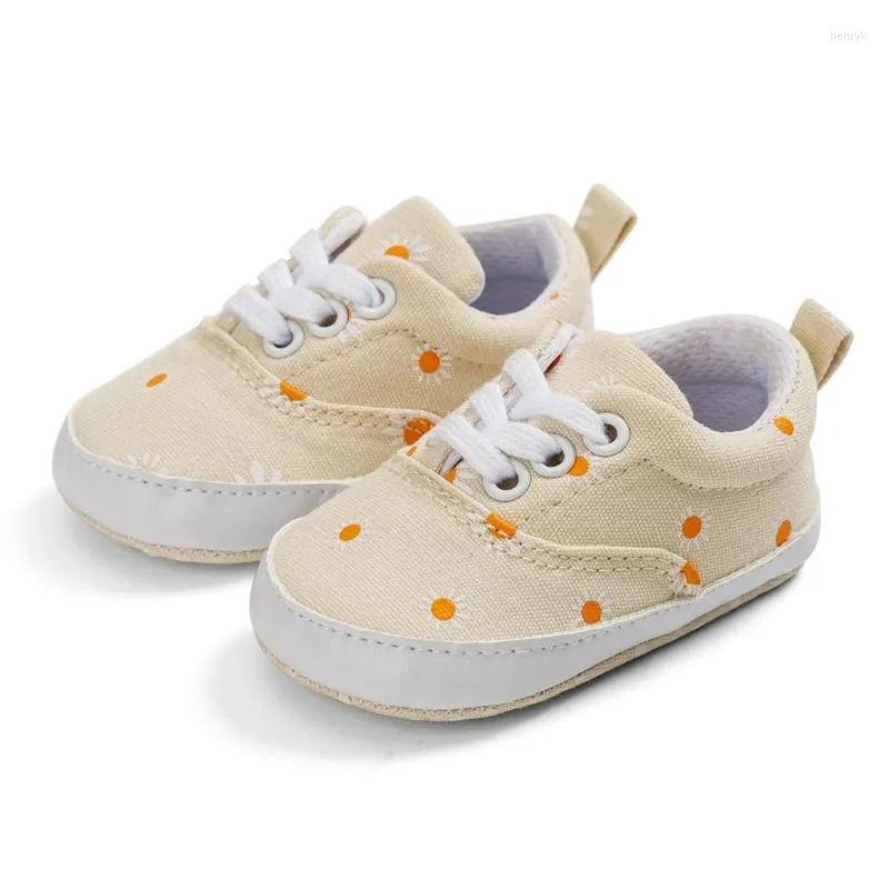 Primeiros caminhantes 0-1 anos menina menina primavera-verão: sapatos de girassol Sapatos macios-Aprenda a andar com estilo!