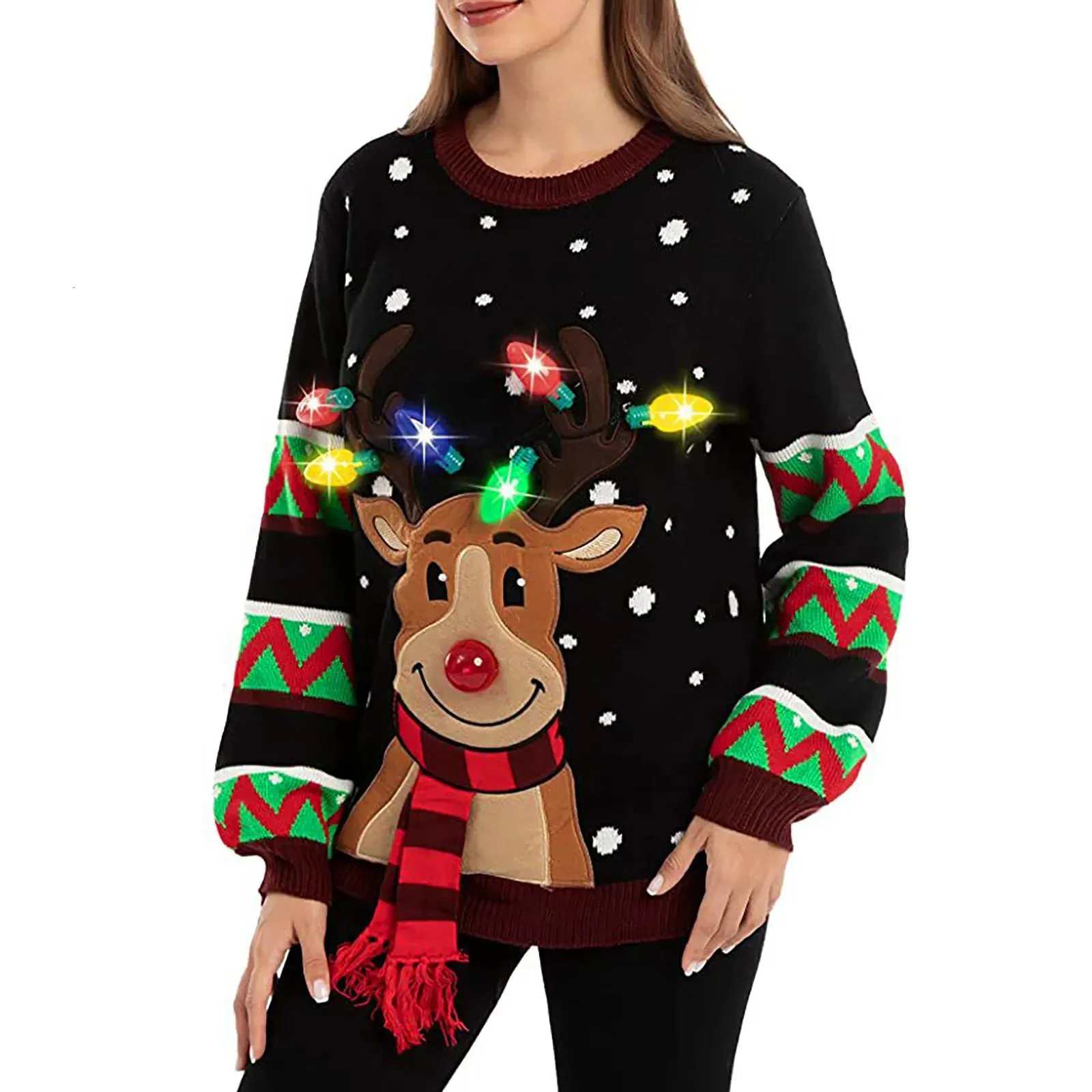 Weihnachtspullover Lebkuchen Pulli JAP Weihnachtspullover