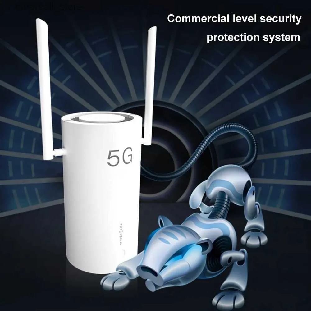 5G Router with Antenna Wireless Router EU/US/UK Plug High Speed for Indoor  Home