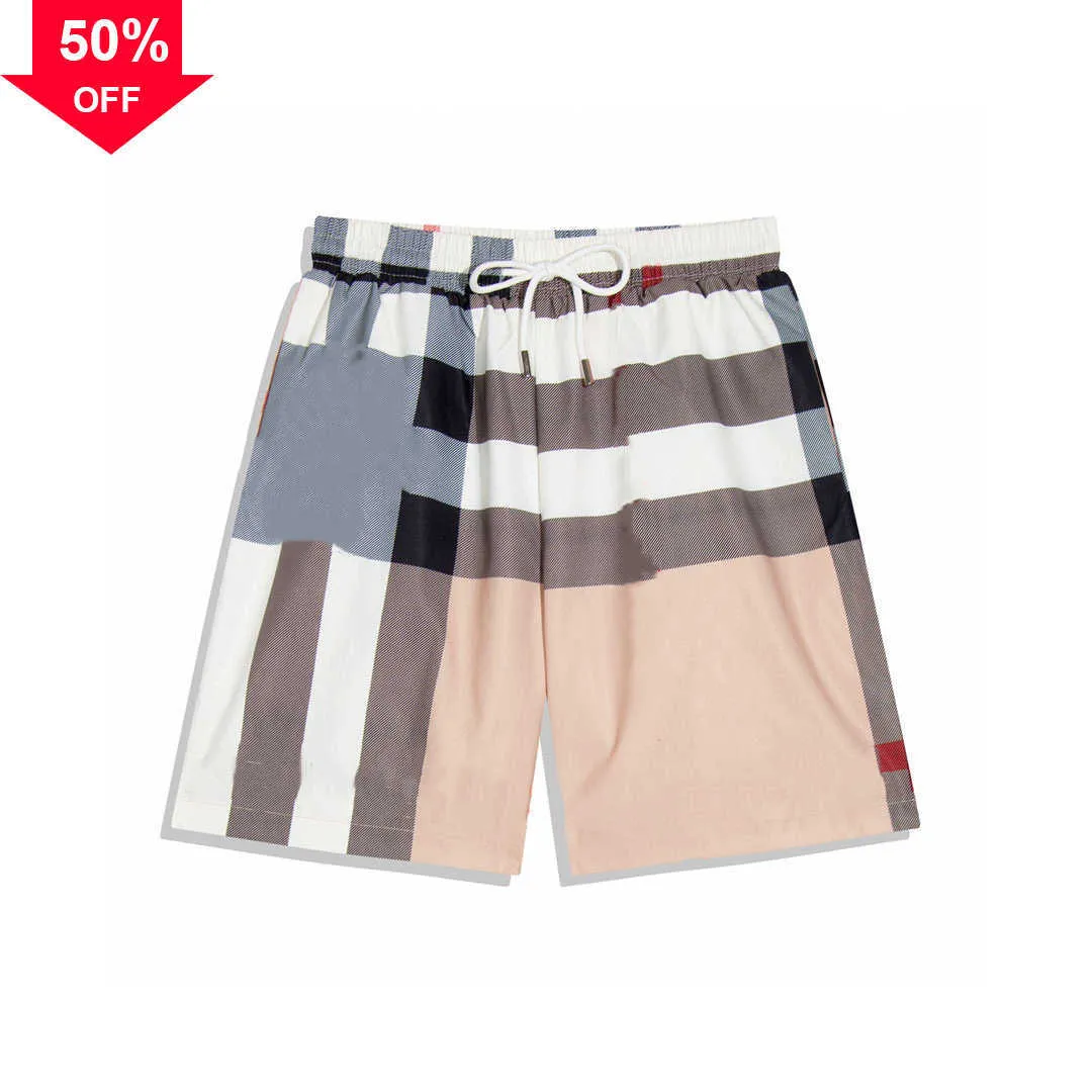 Designers de shorts shorts listrados clássicos homens de verão de moda de moda de rua roupas de rua de seca rápida quadro de moda de banho de praia para 2xl tamanho