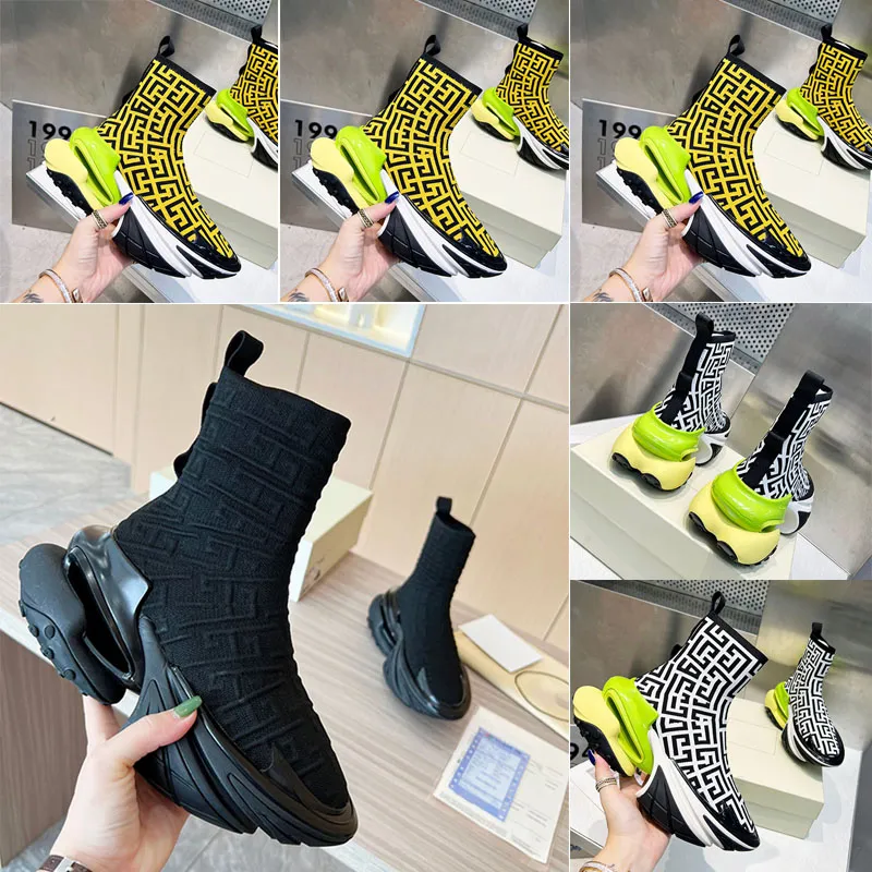 Future Bold High Top UFO Designer Sneakers Men Womens Unicorn Shoes Hollow Air Cushion Increase Thick platform Sole ladies Socks Casual Shoes