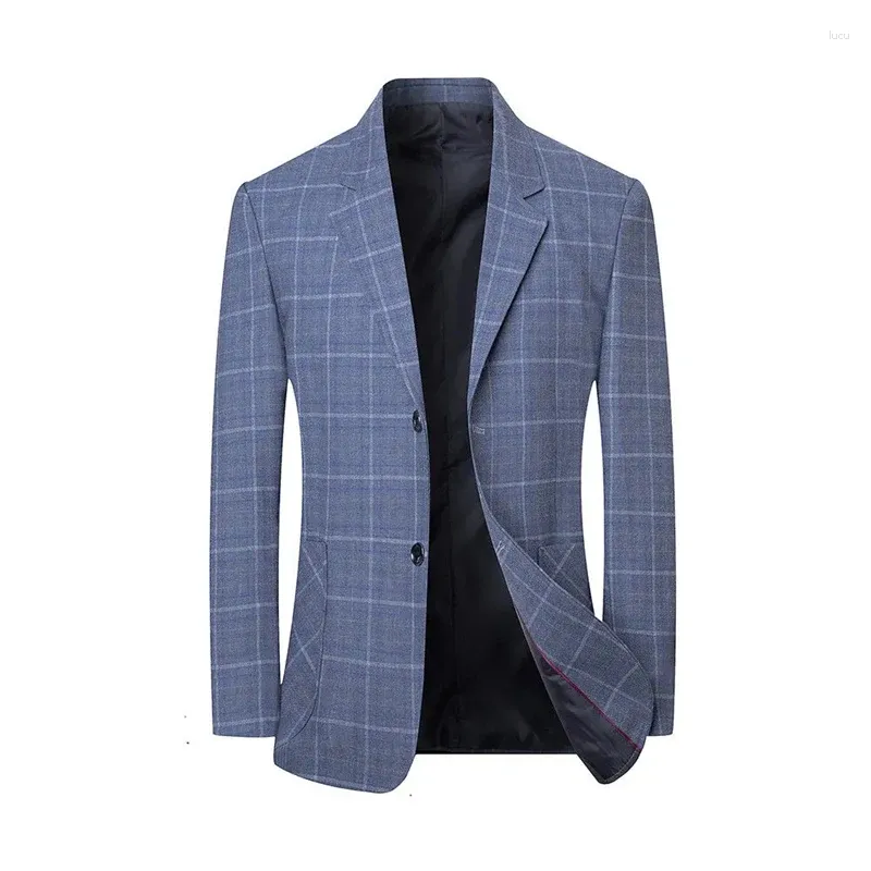 Abiti da uomo 2023 Autunno Blazer Cappotto Coreano Bello Business Casual Abito formale Inverno Antivento Caldo Giubbotti 3XL