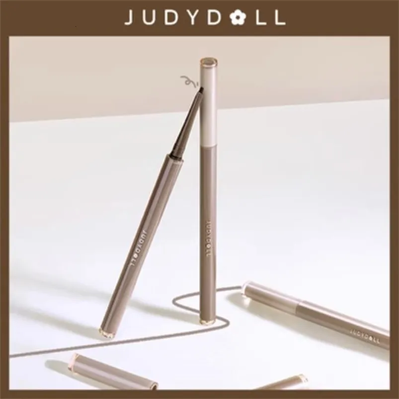 Combinatie oogschaduw/voering Judydoll Precisieweergave Eyeliner Gelpotlood Glad Waterbestendig Anti-slijtage Langdurige veegvaste bruine eyeliner 231113