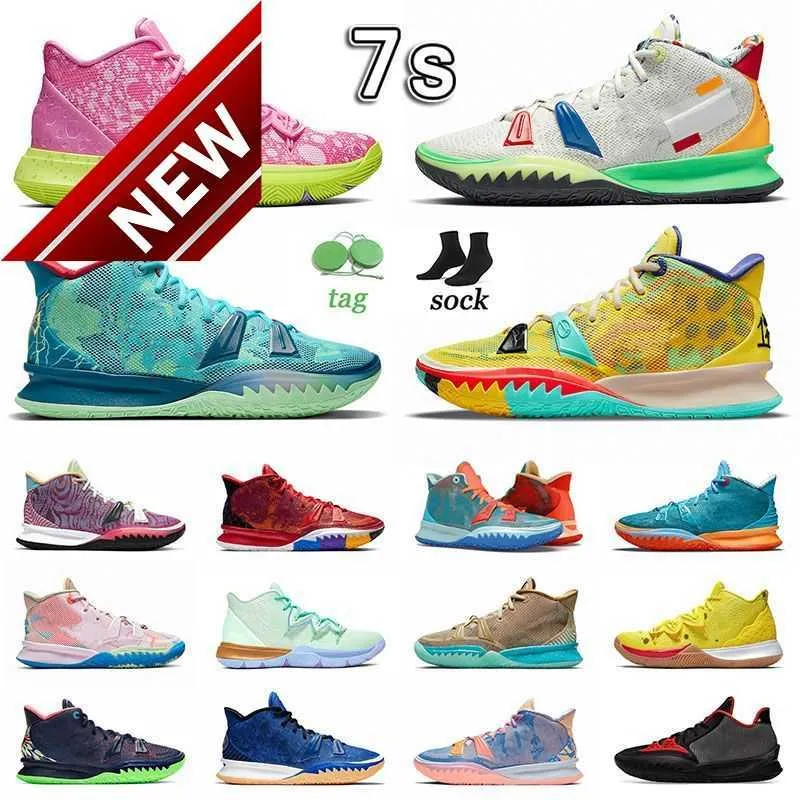 OG Kyries 7 Spo Daughter Basketball Chaussures Fasshion Kyrie 5 Low Pink 5s Mom 7s Copa Pale Ivory Mother Nature Infinity 4 Spongebobs Soundwave 8s Squidwards Sneake