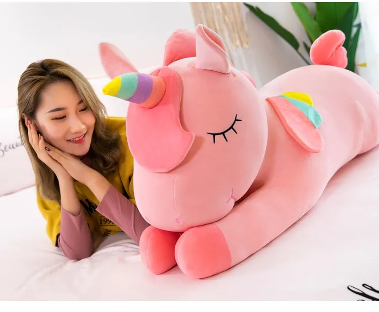 Lyxiga saker Animal Free Stuff Huggy Wuggy Plush Toy Unicorn Plysch Toy Rainbow Ponny Doll Tygdocka Stuff Kudde Toy Peluche Licorne Christmas Gift Toy for Child