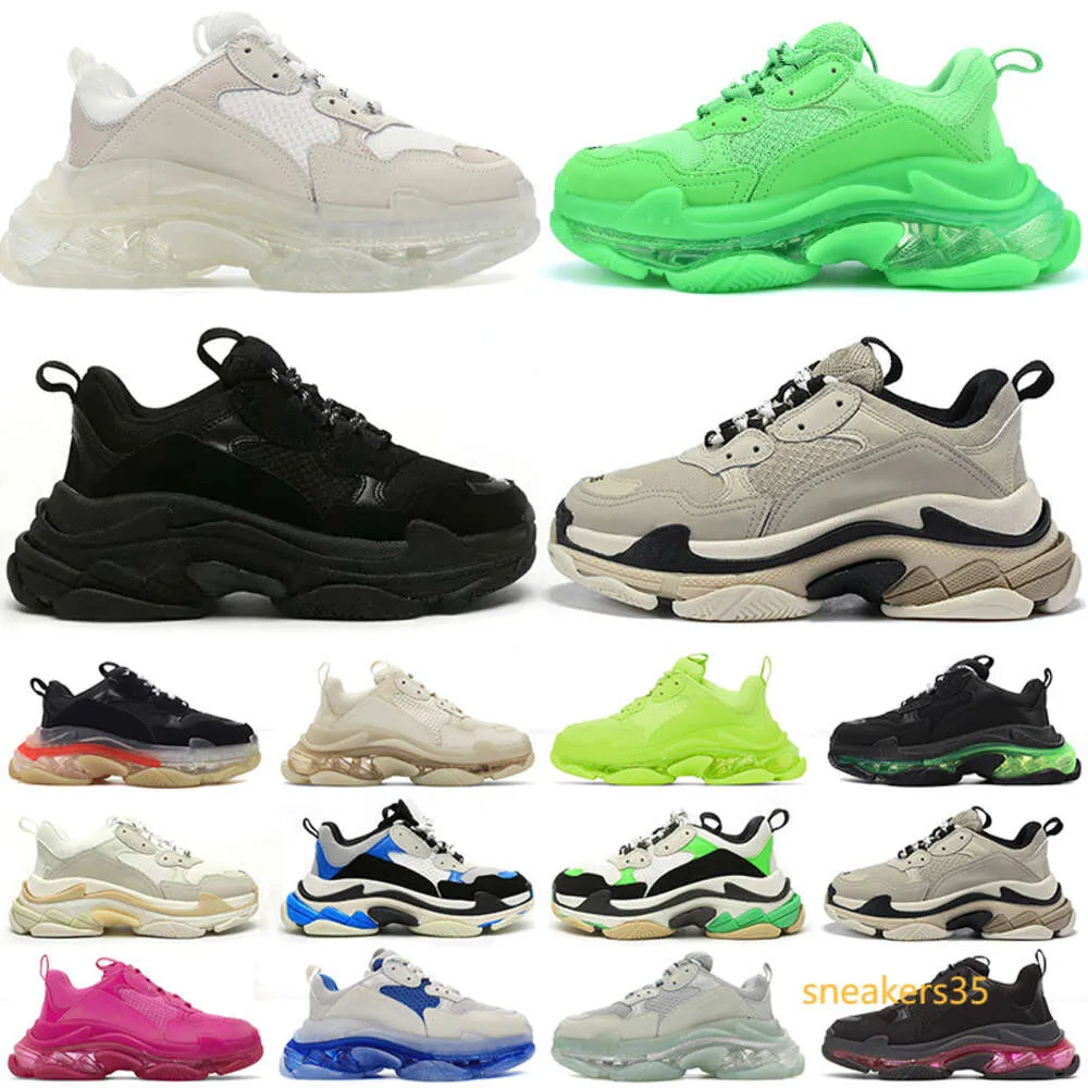 Luxurys Designer-Schuhe für Kinder, Damen, Herren, Herren, Wanderschuhe, Basketball, Kleinkinder, Triple S-Plattform, übergroße Turnschuhe, Sport-Herren-Trainer, Tennis-Track-Freizeitschuhe