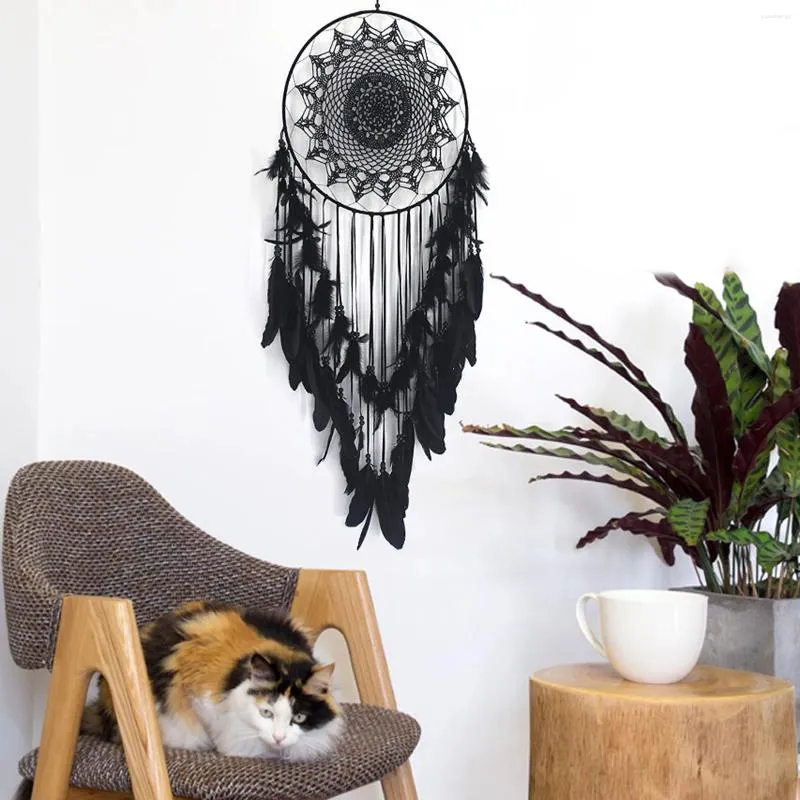 Tapestries Dream Catcher Lace Feather And Cotton Thread By Hand Weaving Innovative Hanging For Parties Bohemian Weddings