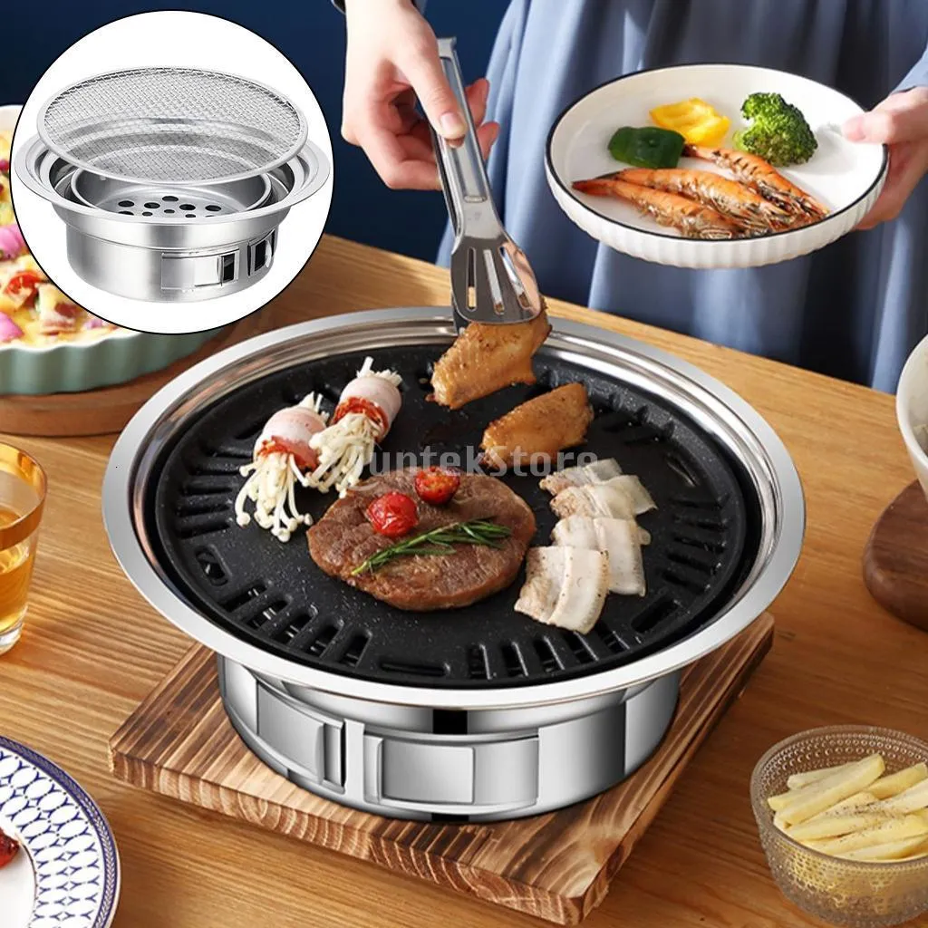 Korean charcoal grill hot sale