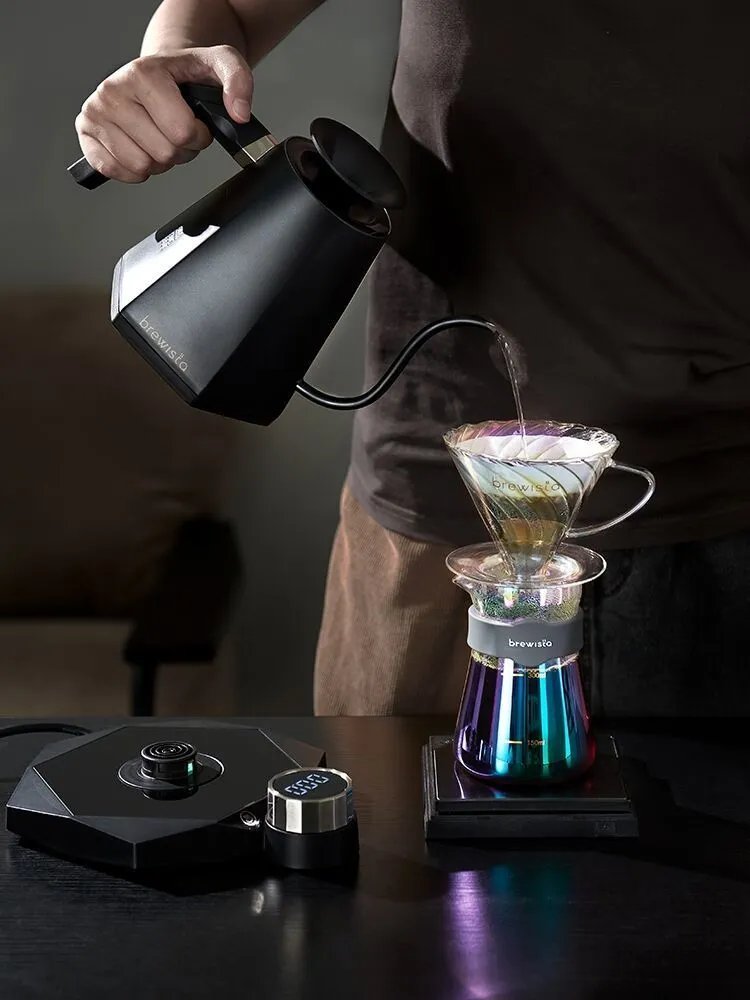 Crux Coffee Pot Brewista Artisan Gooseneck Variale Temperature Control