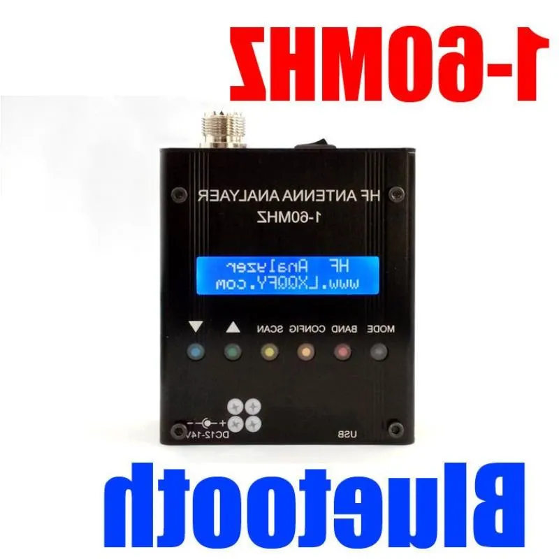 Livraison gratuite MR300 Bluetooth analyseur d'antenne numérique à ondes courtes testeur de compteur 1-60 M radioamateur Eipof