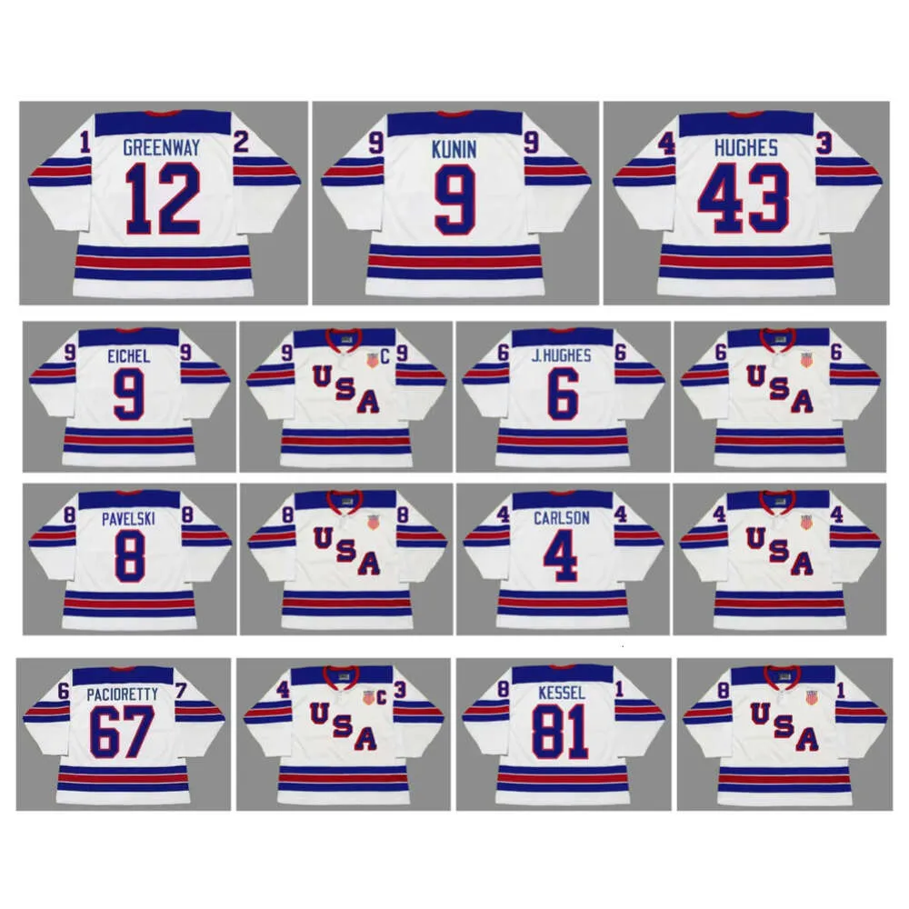 Team USA Hockey Jersey Collection 2014 Legends: Eichel, Kane, Pavelski  More! Authentic Ice Hockey Apparel
