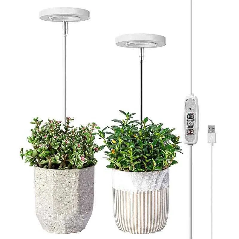 ライトリングの栽培植物の光植物植物ランプ成長USB 5Vフィトランプ成長景観屋内植物の盆栽花P230413