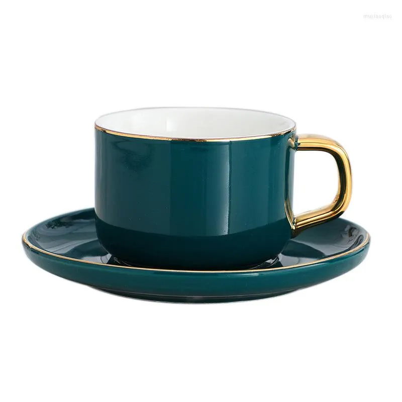 Mugs Kawaii Cups Of Coffee Travel Mug Cute And Teacup Saucer Set Personalized Cup For Tea Ceramic Kitchen Crockery