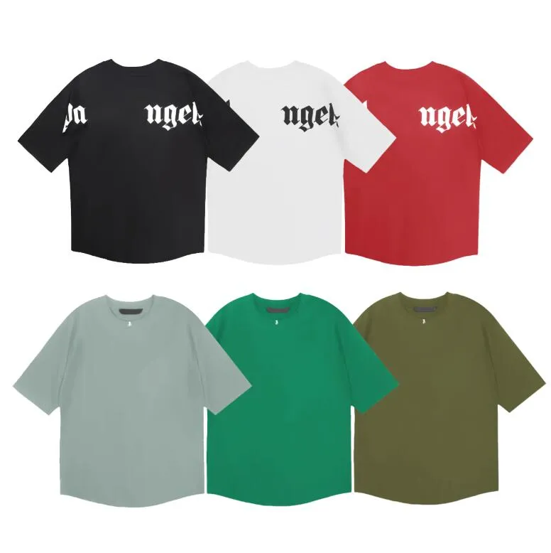 T-shirts voor heren Summer Fashion Heren Damesontwerpers T Shirts Luxurys Letter met lange mouwen Letter Katoen T-shirts Kleding Polo's Korte mouw Europese maat S-XL Kleding