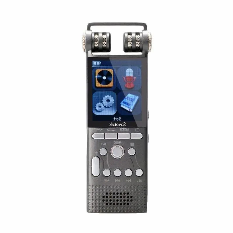 FreeShipping Professionele spraakgestuurde digitale audio-voicerecorder 8GB 16GB USB-pen Dictafoon Mp3-speler Opname PCM 1536Kbps Pqnqt