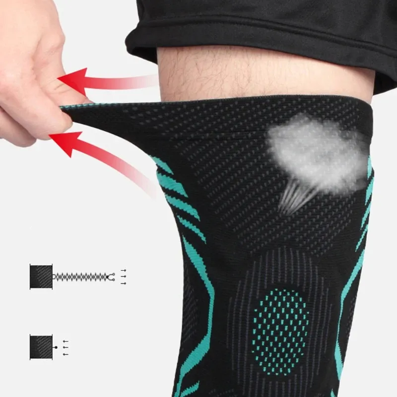 Wyściełane szorty na narciarstwo Kolanowa okładka rzepka ochronna Knlelet Sport Sport Elastic Therapy Kneepad Outdoor 231114