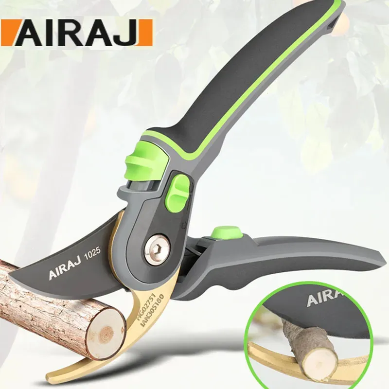 Outils d'élagage AIRAJ plante garniture jardin cisailles horticulture sécateur coupe arbuste ciseaux outil branche cisaillement verger pliant scie ensemble 231113