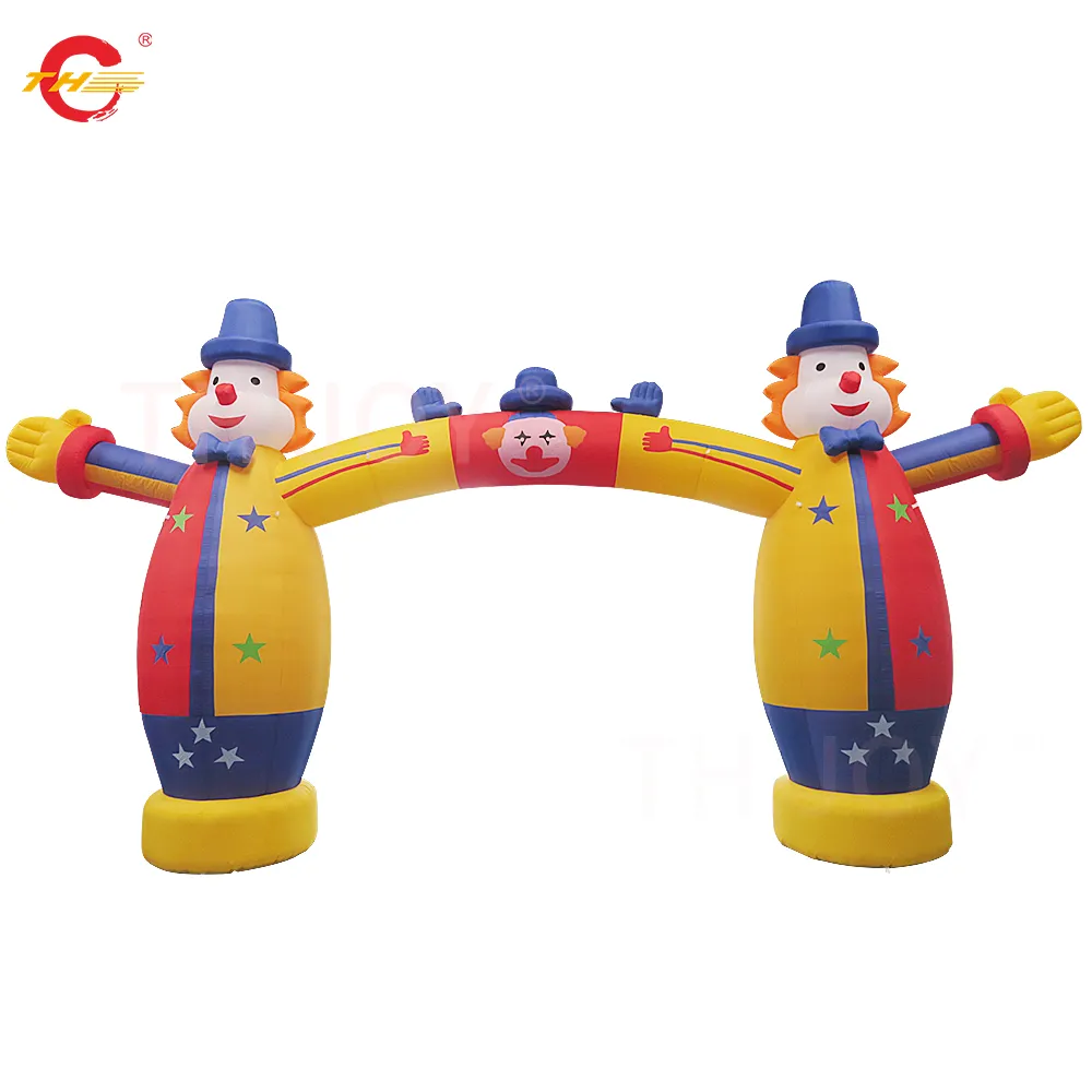 Arche de Clown gonflable personnalisée pour activités de plein air, événement de vacances en plein air, entrée, à vendre