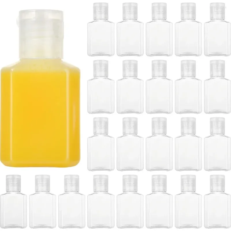 Bottles 100PCS Travel With Caps Mini Small Plastic Shampoo Empty For Liquid Lotions Toner Body Soap