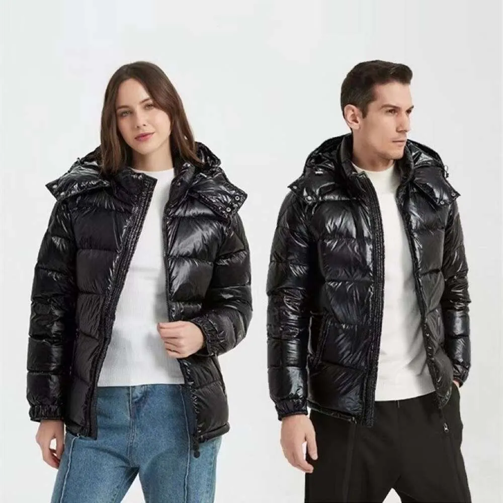 Veste d'hiver classique pour hommes et femmes, mode Hip Hop, chapeau, motif imprimé, chaud, décontracté, Parka, manteau, style couple de styliste